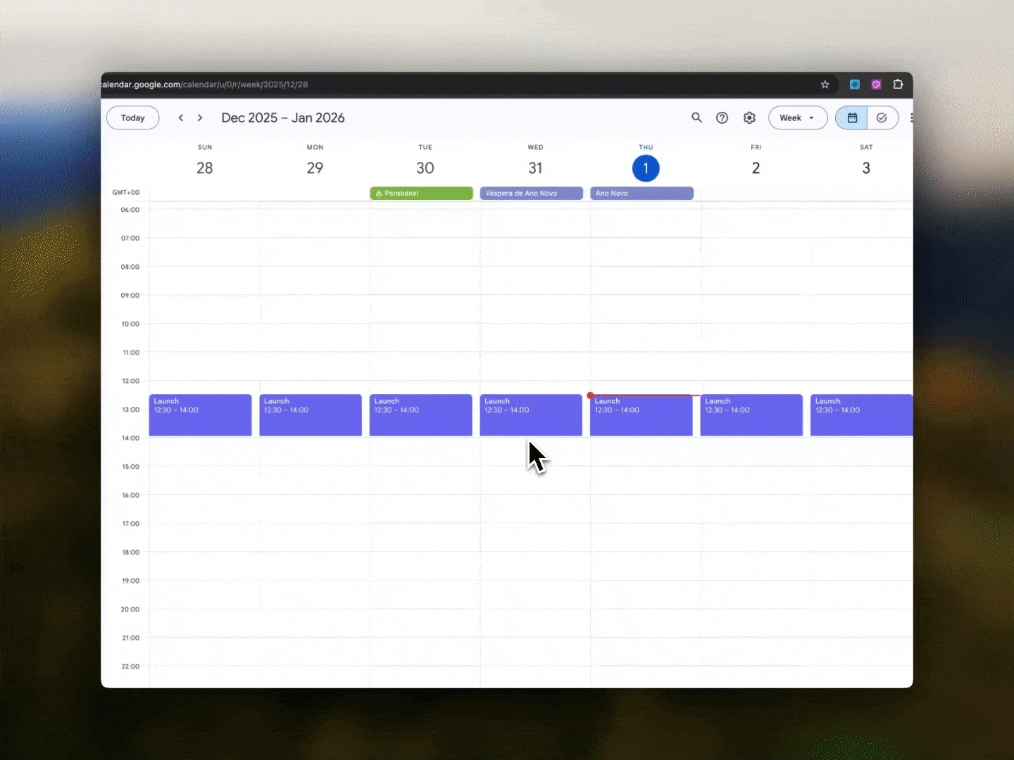 CalPalette demo - Adding custom colors to Google Calendar events